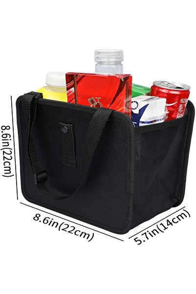 sogex سلة مهملات السيارة مقاومة للماء، حقيبة تخزين محمولة قابلة للطي