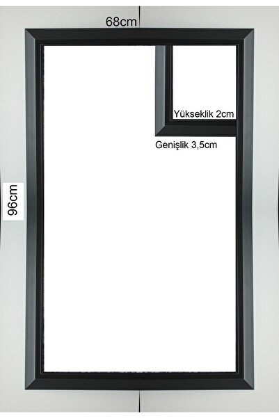 SAR PUZZLE ÇERÇEVESİ Sar Plus Siyah 2000 Parça 96x68 Ebatında Piramit Modeli Puzzle Çerçevesi