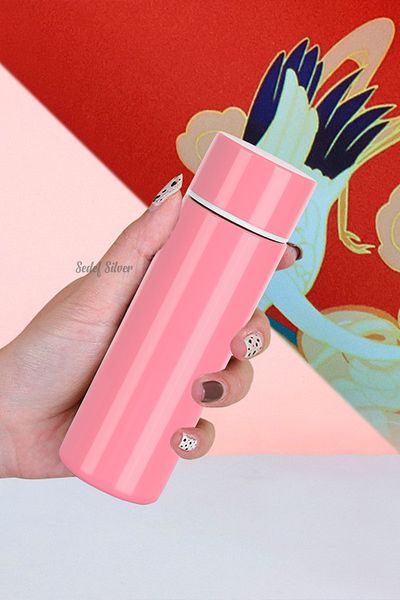 SEDEF SİLVER 304 Stainless Steel Double Layer 150 Ml Pocket Type Mini Small Thermos 523