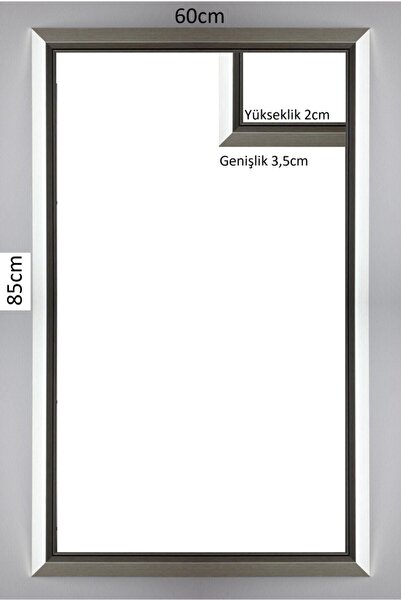 SAR PUZZLE ÇERÇEVESİ Sar Plus Gümüş 1500 Parça 85x60 Ebatında Piramit Modeli Puzzle Çerçevesi