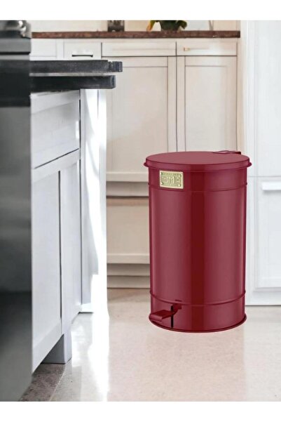 The Mia 24 Liter Claret Red Trash Can - Glv0745