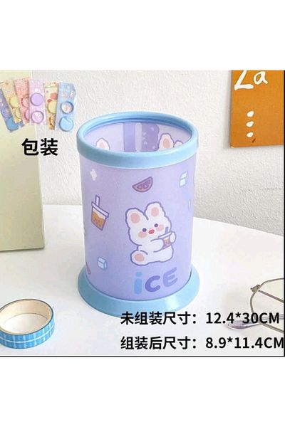 synshop Kawaii Teddy Coco Bear Ursuleț de pluș Iepure Suport stilou Trusa pentru machiaj Organizator cosmetice