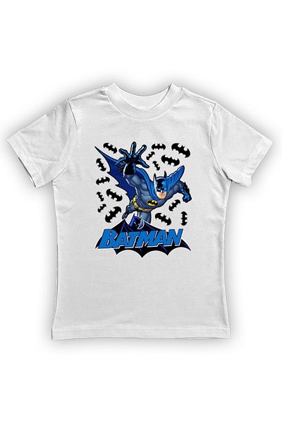 Batman Καλοκαιρινό Παιδικό T-Shirt - Βαμβακερό χτενισμένο με στάμπα