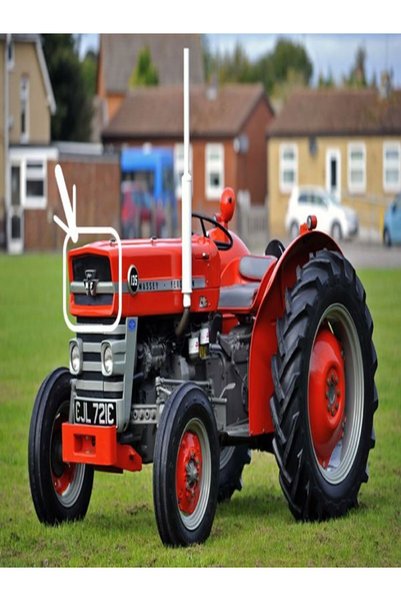 Ctn FRONT ARMA MASSEY FERGUSON PLASTIC