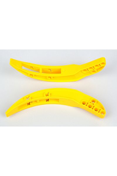 LEGO Technic Moc Custom Accessory Skidder Arm Claw 4l Liftarm Grabber Arm Crane Yellow 2 Pieces to Send