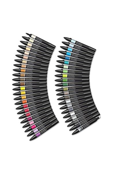 Winsor Newton Promarker Set of 48 Essential Collection