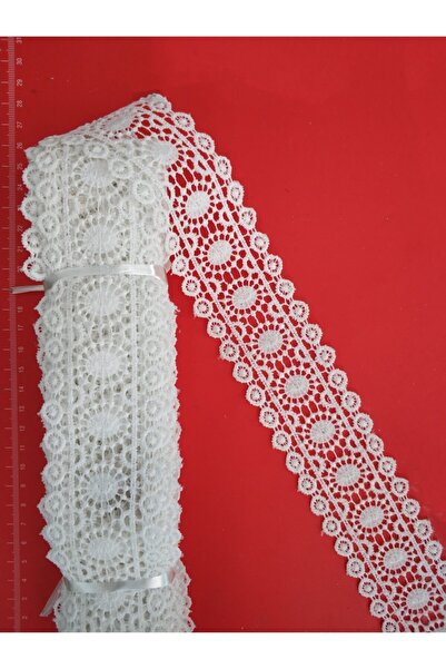 DUAYEN Güpür Dantel Ara Desen Tekstil Aksesuarı 13 Metre