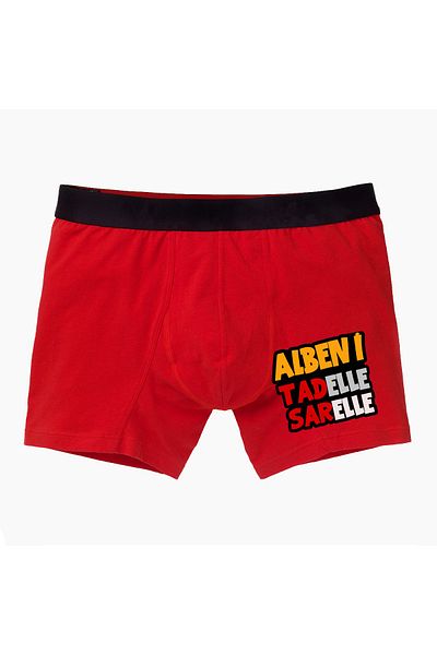 modacix Men's Red Albeni Boxers