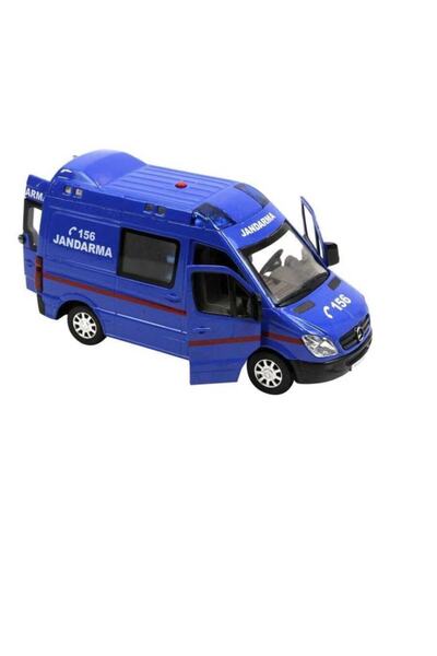 Vardem Oyuncak Metal Çek Bırak Işıklı Sesli 1:32 Ambulans Polis Itfaiye Ve Jandarma 1 Adet