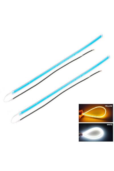 Genel Markalar Tiger Marketing Renault Megane 2 Uyumlu Far Üstü Kayar Led Selamlamalı