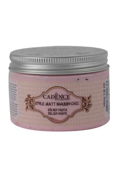Cadence Shabby Chıc Rölyef Pasta Sr-08 Bebek Pembe 150ml