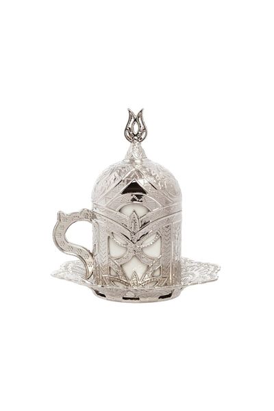 BAZAAR 4 كوب قهوة شهزاد بزخارف عثمانية