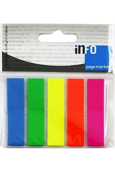 Info Trodat Notes 12 X 50 Cm Page Bookmark Postit