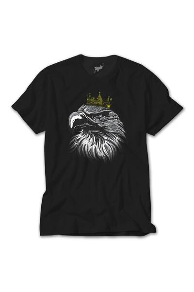 Z zepplin Унисекс тениска Black Eagle King