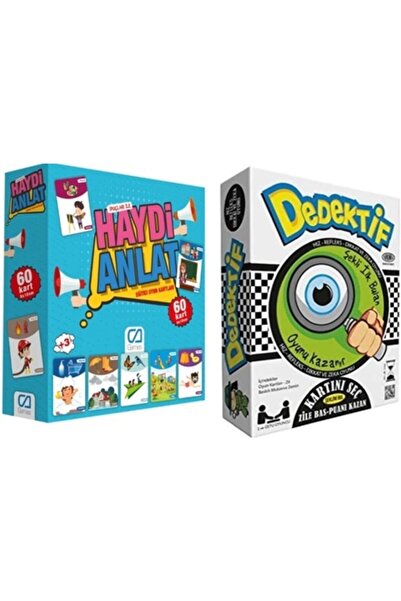 Redka Dedektif + Ipuçları Ile Haydi Anlat (2'li Set)