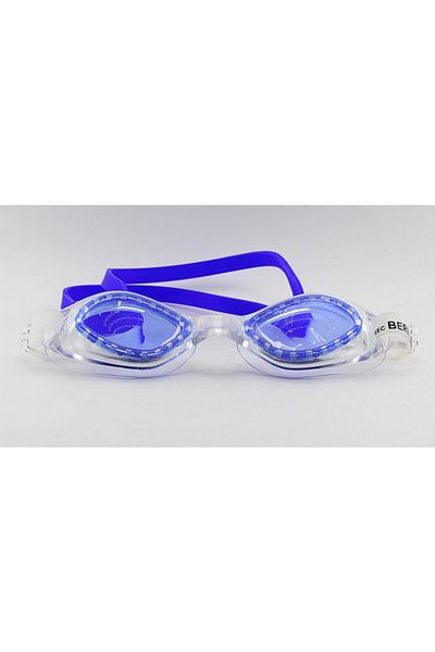 BERMUDA Aydeniz Wholesale - 1840 Children's Silicone Swimming Goggles with Wide Angle Zipper Bag