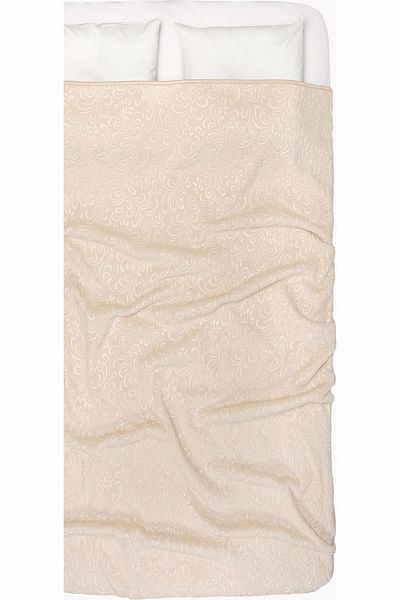 ATLASS HOME Milky Brown Spring Double Blanket