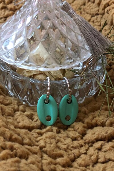 Leerybee Water Green Color Antiallergic Sailor Knot Earrings