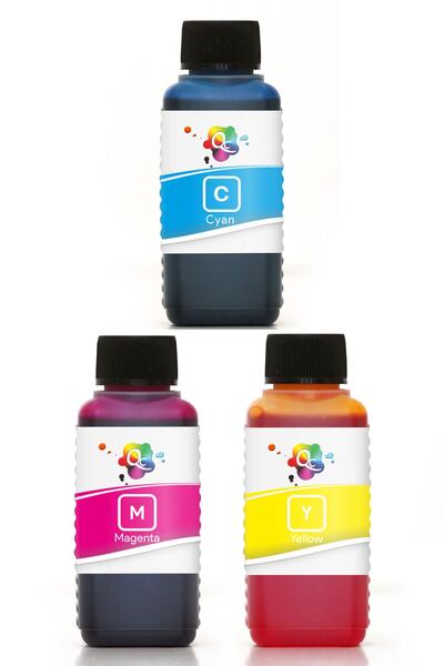 Qc Canon Cl 51 Kartuş Mürekkebi 3 Renk Pro Serisi 100ml Mürekkep Seti