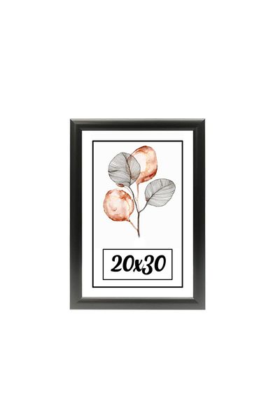 ÖZCANLAR ÇERÇEVE Gift Frame Decoration Home Home Office Picture Frame 20x30 Black Color