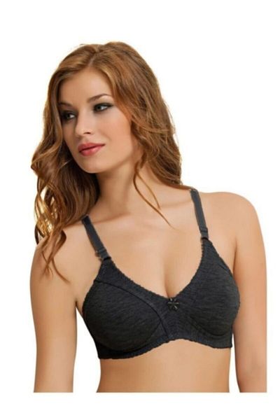 Underwire Unsupported Bra-Black-813