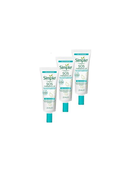 Simple Daily Winter Sauce Oil - 3 Pieces of 25 ml Mattifying Gel