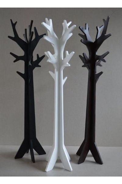 ahşapdekor Decorative Wooden Hanger (Lake Polished)