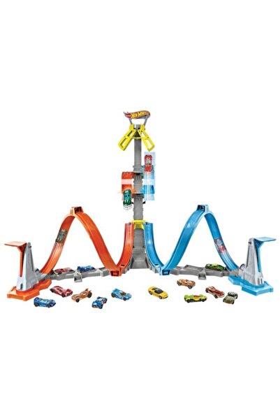 HOT WHEELS Dikey Uçuş Heyecan Yarış Seti