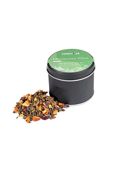 Espressolab Moroccan Mint Tea - Green Tea, Apple, Mint and Rose Flavored 50g