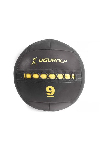 Uğuralp Deri Sağlık Topu 9kg - Crossfit Model (medicine Ball)