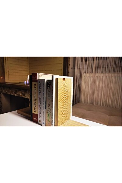 budAKTAN Ahşap Başucu Kitaplık