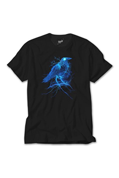 Z zepplin Tricou Black Raven Shadow pentru bărbați