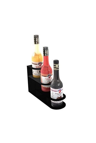 asPOS Display Üç Katlı Tek Gözlü Şurup Sos Standı