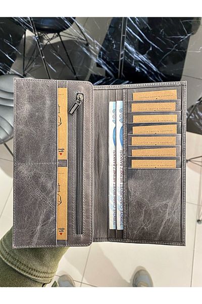Fil Deri 2013 Model Genuine Leather Wallet with Phone