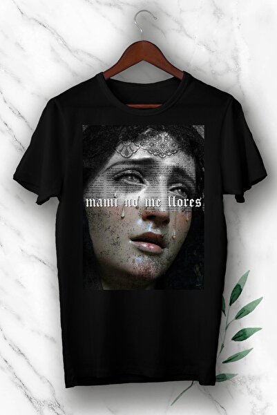 perseusshopping Unisex Black Vintage Printed T-Shirt