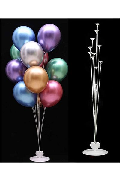 ELITETIME Alya Fiber Decoration Balloon Stand - 1 Mt/1 Set