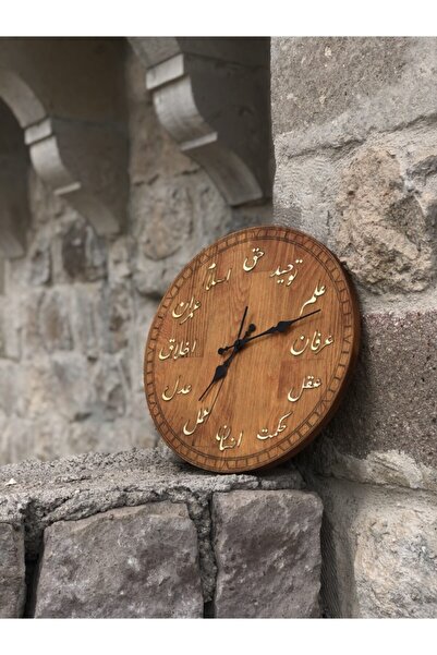 zarif atölye Ahşap Osmanlı Saati