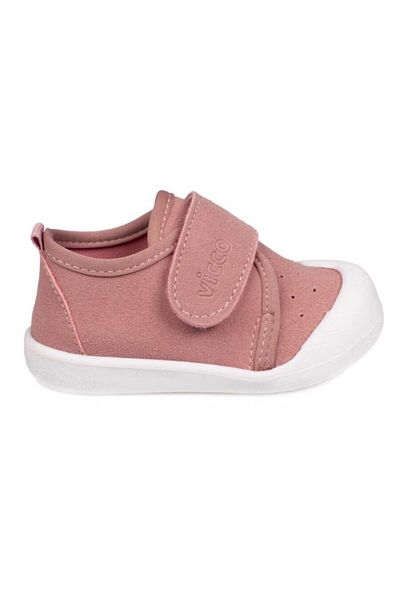 Vicco Unisex Baby Pink First Step Shoes