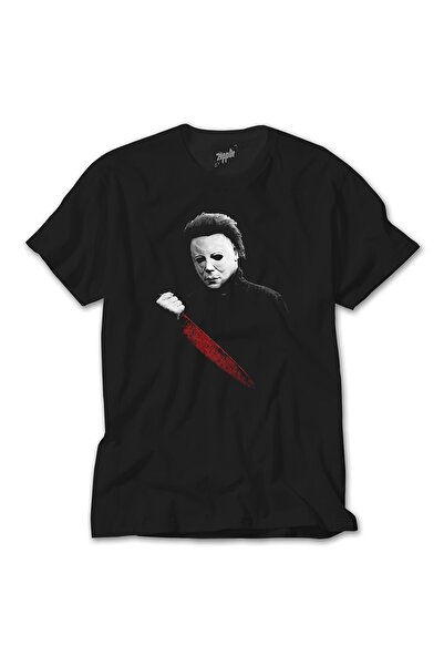 Z zepplin Tricou unisex negru Halloween Knife