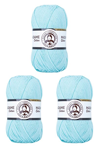 Ören Bayan El-Örgü İpliği Madame Cotton |049| 100 gr 3lü Set