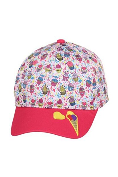 Kitti Dondurmalı Kız Çocuk Şapka 3-7 Yaş