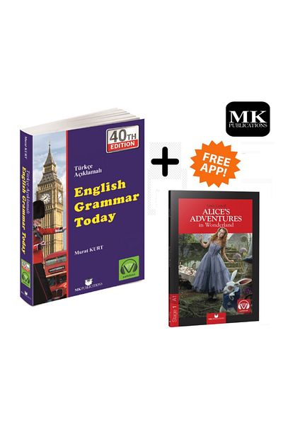MK Publications English Grammar Today English Grammar (Grammar) Murat Kurt 40th Edition -Alice In Wonderland