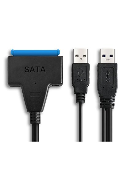 Alfais 4741 Usb 3.0 2.5 3.5 Inç Sata Ssd Hdd Hard Disk Çevirici Dönüştürücü Adaptör Kablosu