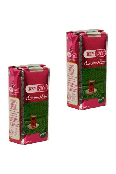 BEY ÇAY 500 جرام × 2 قطعة تنبت مصفاة