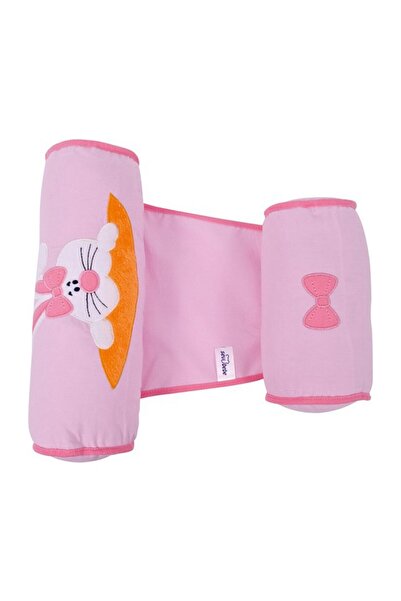 Sevi Bebe Pembe Yuvarlak Güvenli Yan Yatış Yastığı 8692241004330P