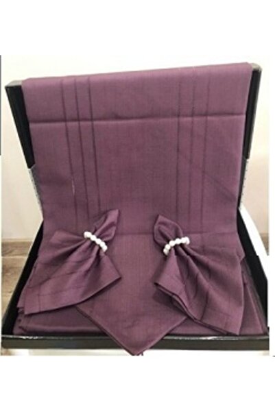 Mutfax home طقم مفرش طاولة بلوم كولبر 12 شخص 26 قطعة