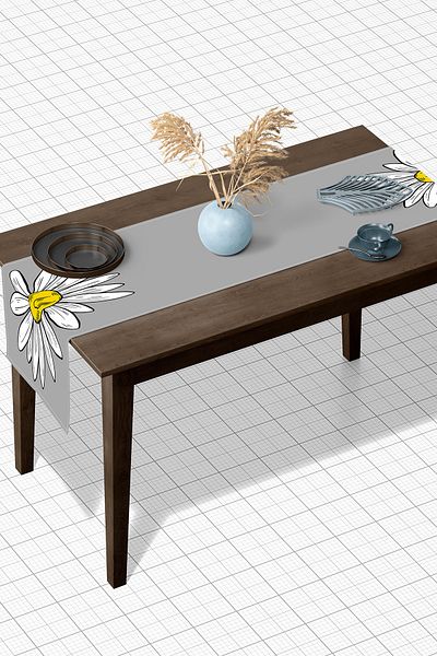 Skhome Home Premium Decorative Digital Printed Runner