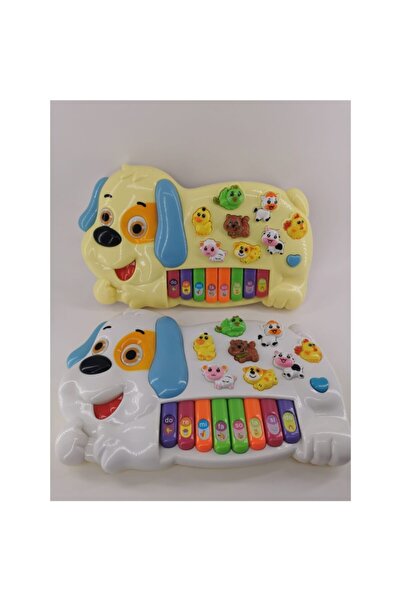 Can Ali Toys Can Alı Toys Pilli Hayvan Sesli Köpek Piyano Oyuncağı