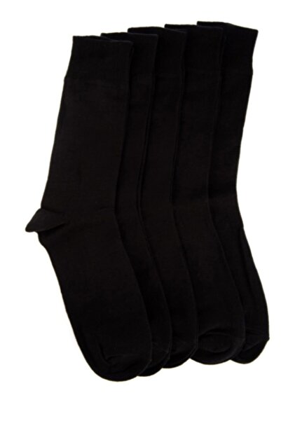 Develioğlu Ανδρικές μαύρες κάλτσες 5 τεμαχίων
