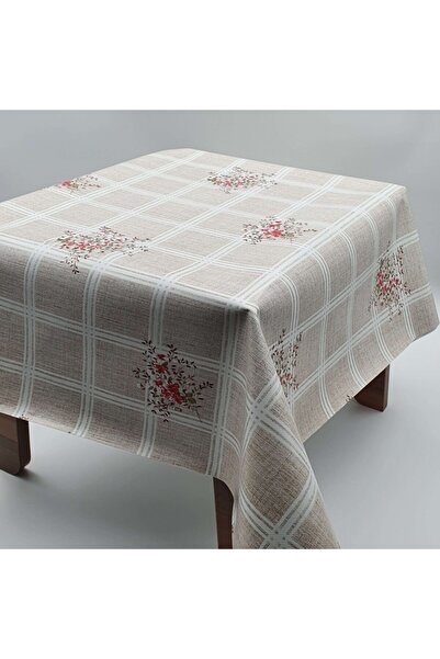 K&M HOMETEX Lined Erasable PVC Oilcloth Tablecloth